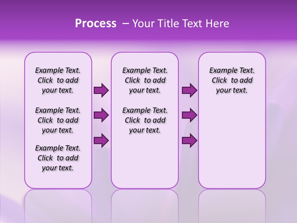 Macro Violet Lush PowerPoint Template