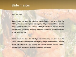 Cooking Glass Meat PowerPoint Template