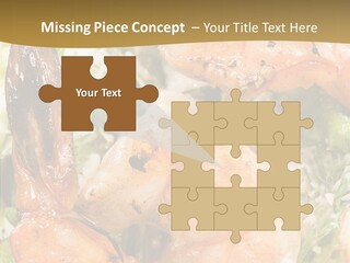 Cooking Glass Meat PowerPoint Template