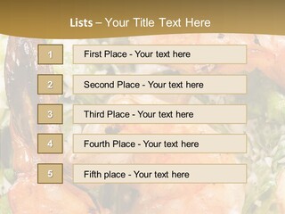Cooking Glass Meat PowerPoint Template