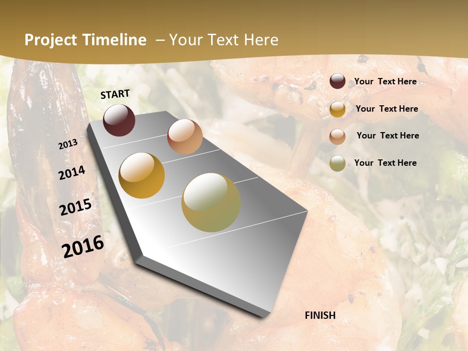 Cooking Glass Meat PowerPoint Template