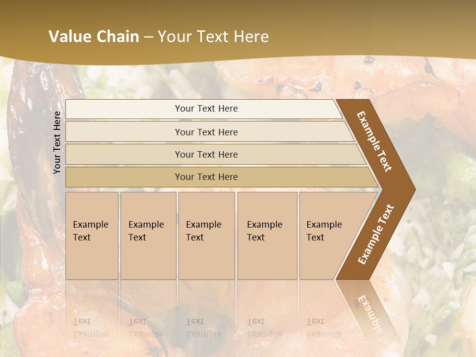 Cooking Glass Meat PowerPoint Template