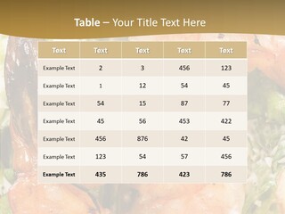 Cooking Glass Meat PowerPoint Template