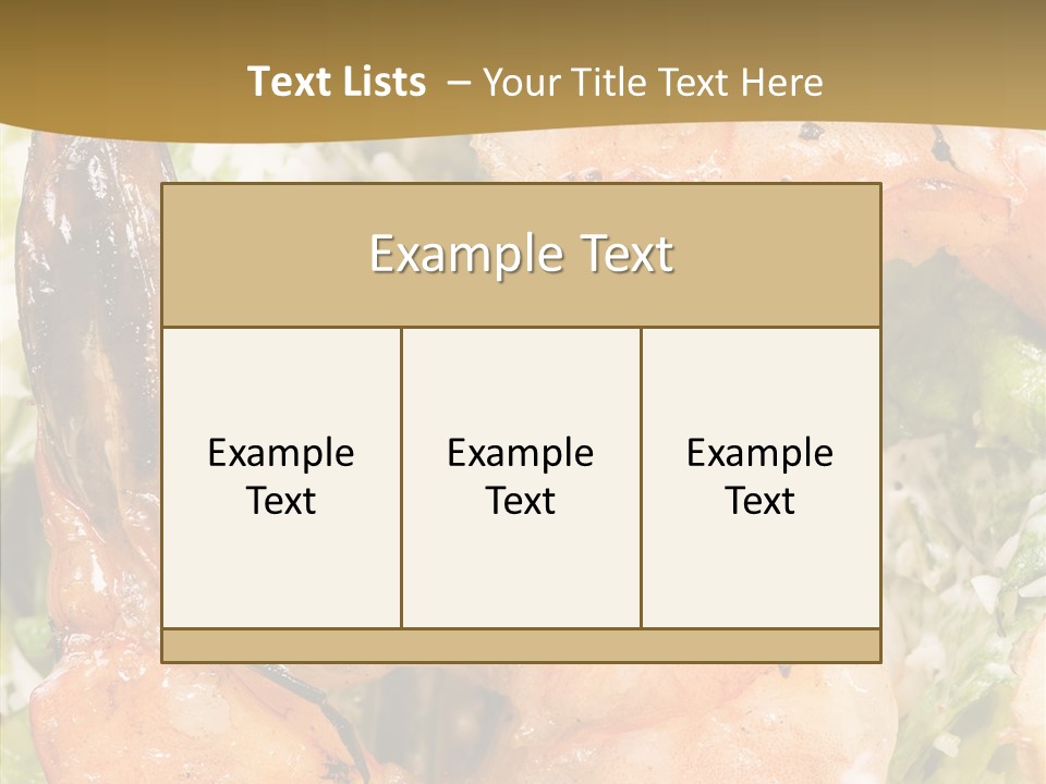 Cooking Glass Meat PowerPoint Template