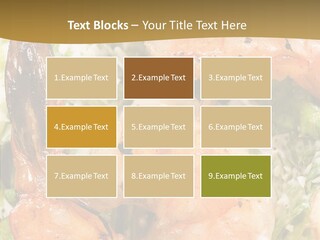 Cooking Glass Meat PowerPoint Template