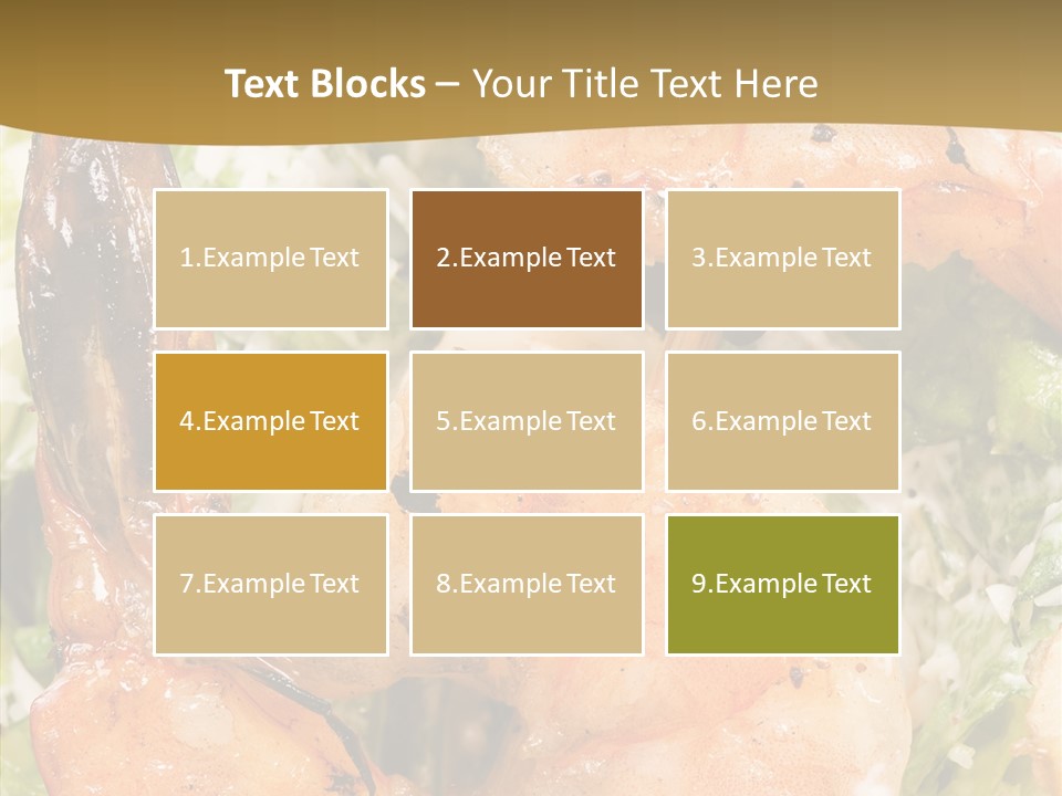 Cooking Glass Meat PowerPoint Template