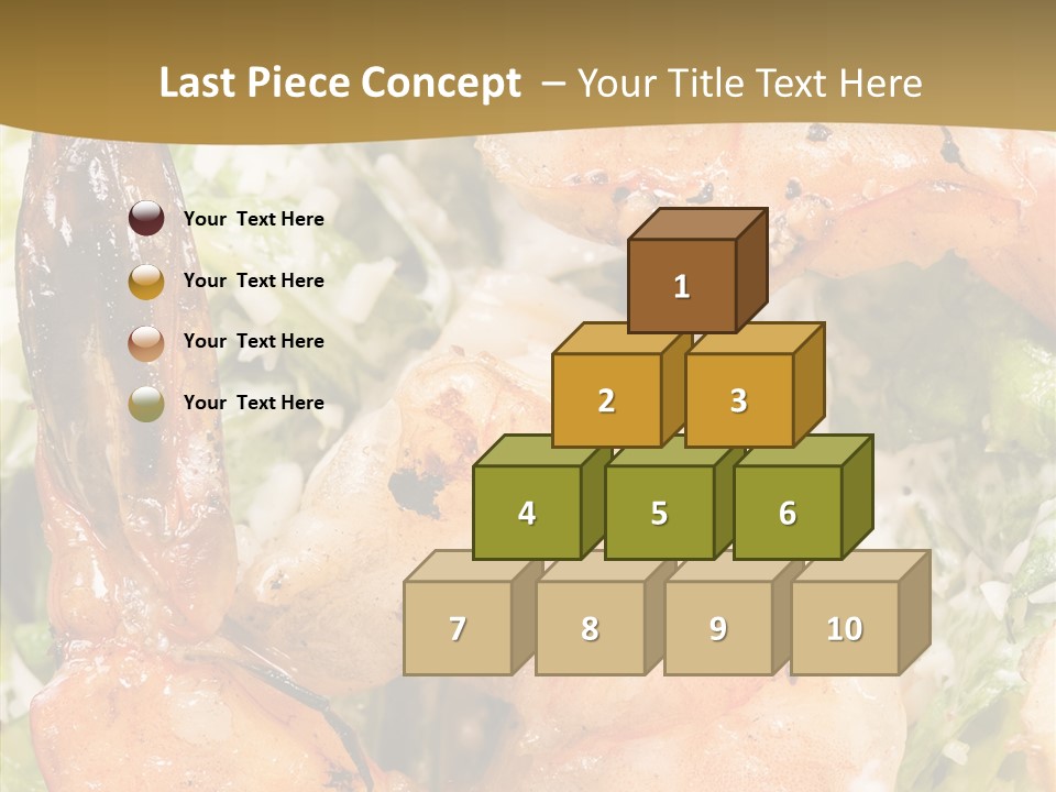 Cooking Glass Meat PowerPoint Template