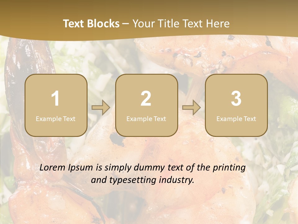 Cooking Glass Meat PowerPoint Template
