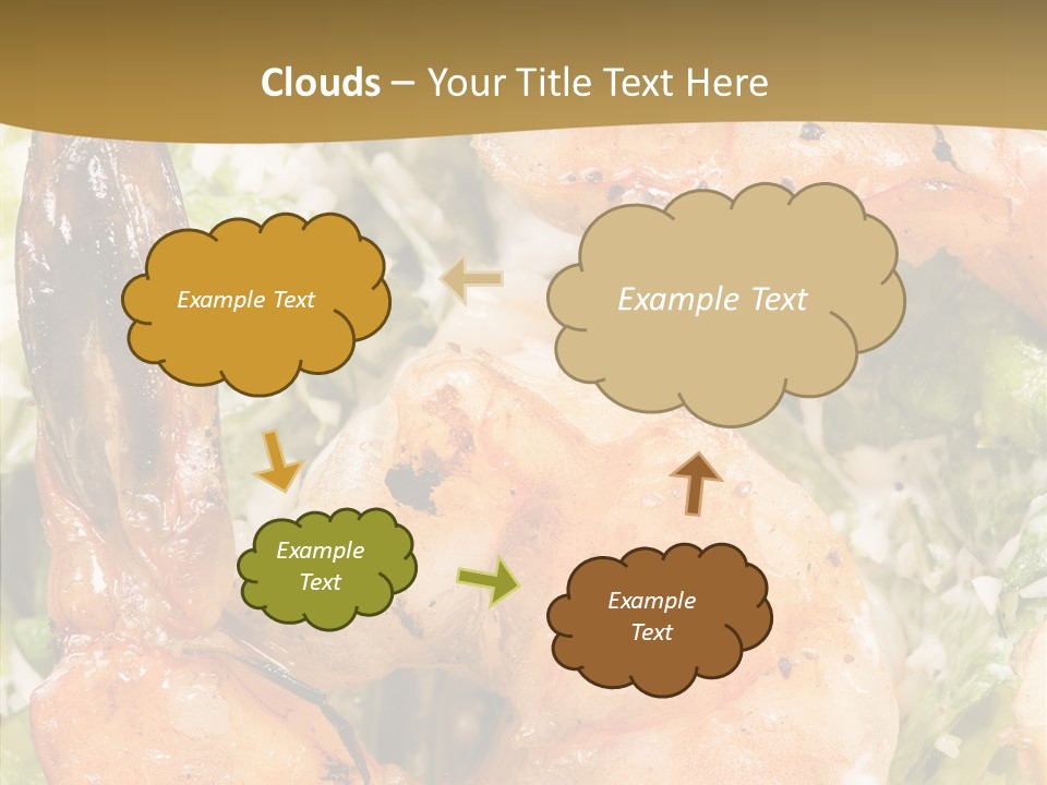 Cooking Glass Meat PowerPoint Template