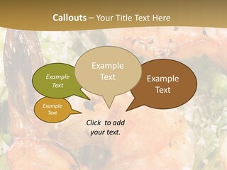 Cooking Glass Meat PowerPoint Template