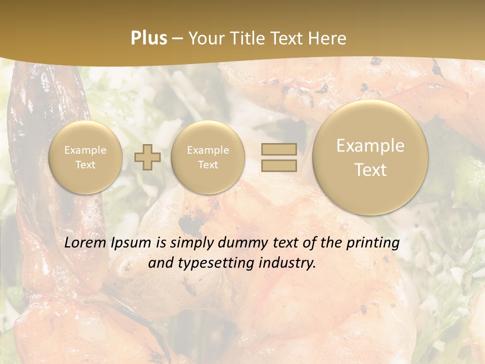 Cooking Glass Meat PowerPoint Template
