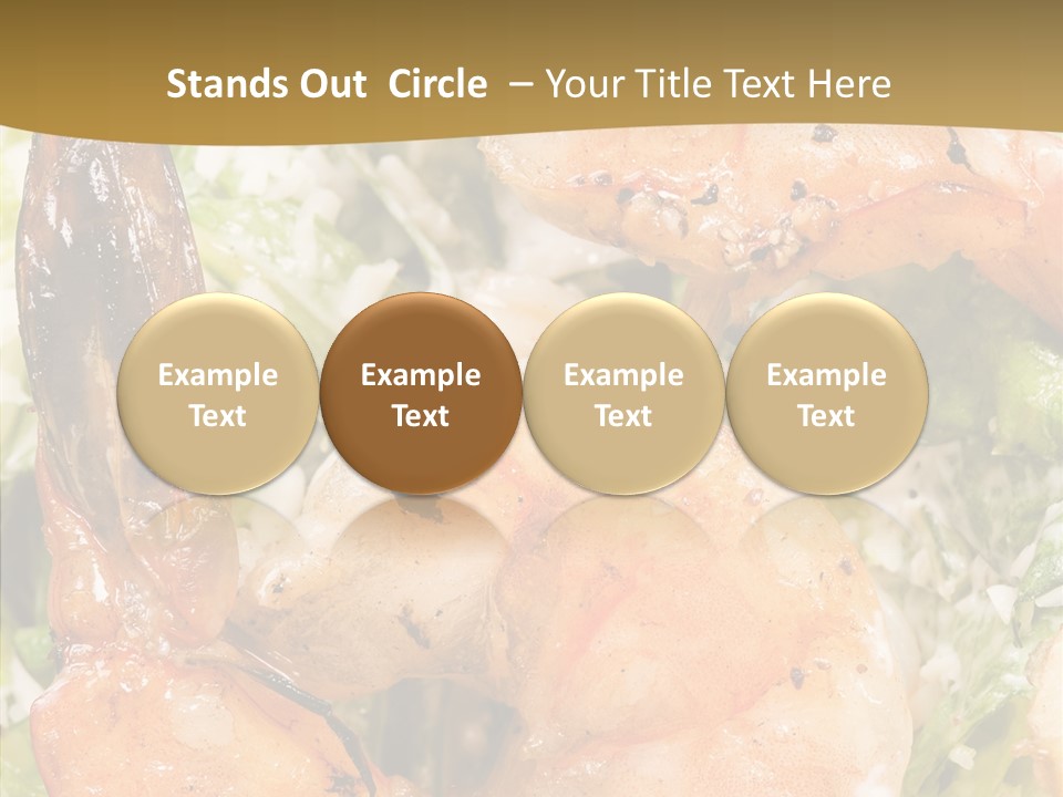 Cooking Glass Meat PowerPoint Template