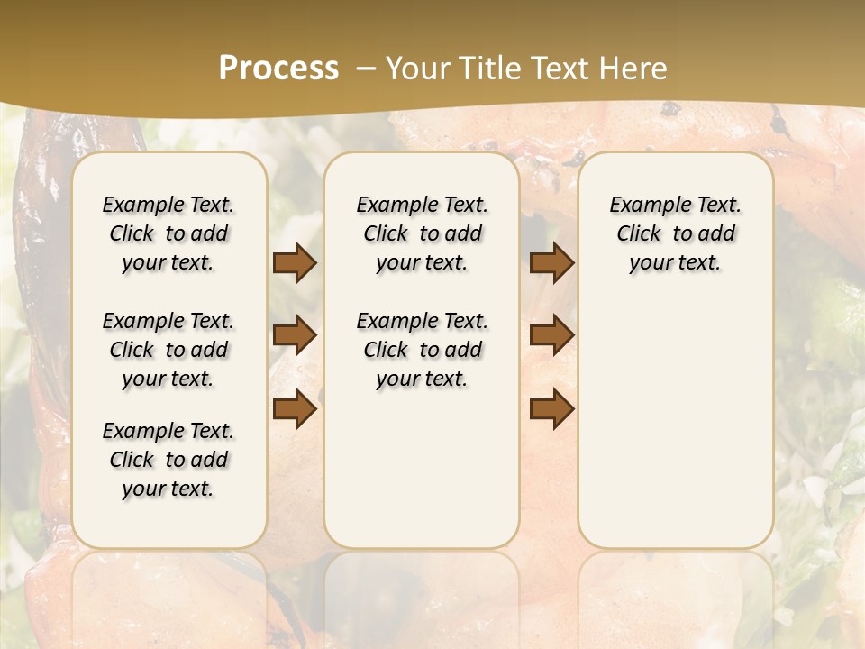 Cooking Glass Meat PowerPoint Template