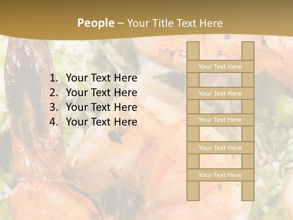 Cooking Glass Meat PowerPoint Template