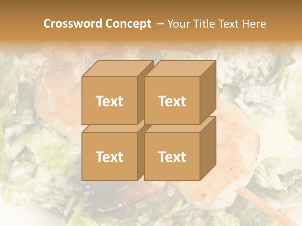 Caesar Cooking Lunch PowerPoint Template