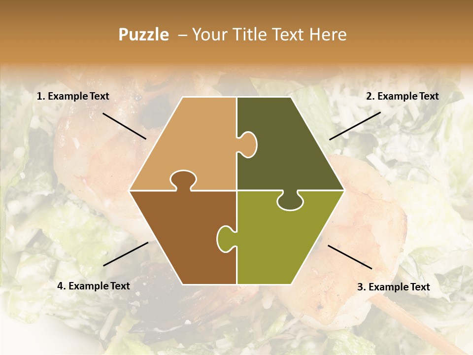 Caesar Cooking Lunch PowerPoint Template