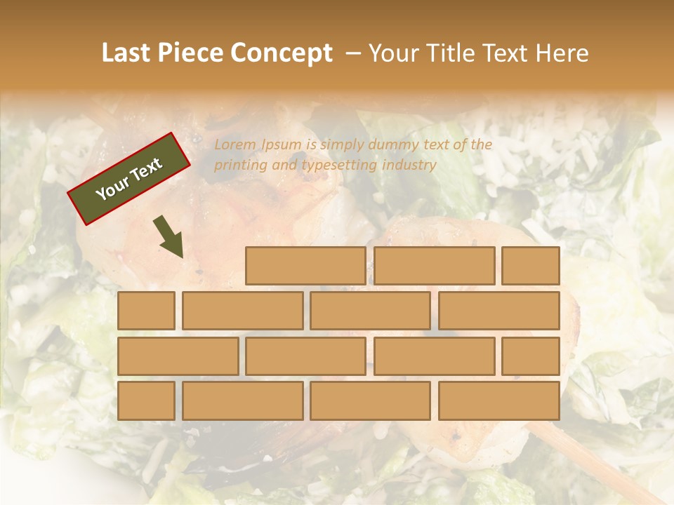 Caesar Cooking Lunch PowerPoint Template