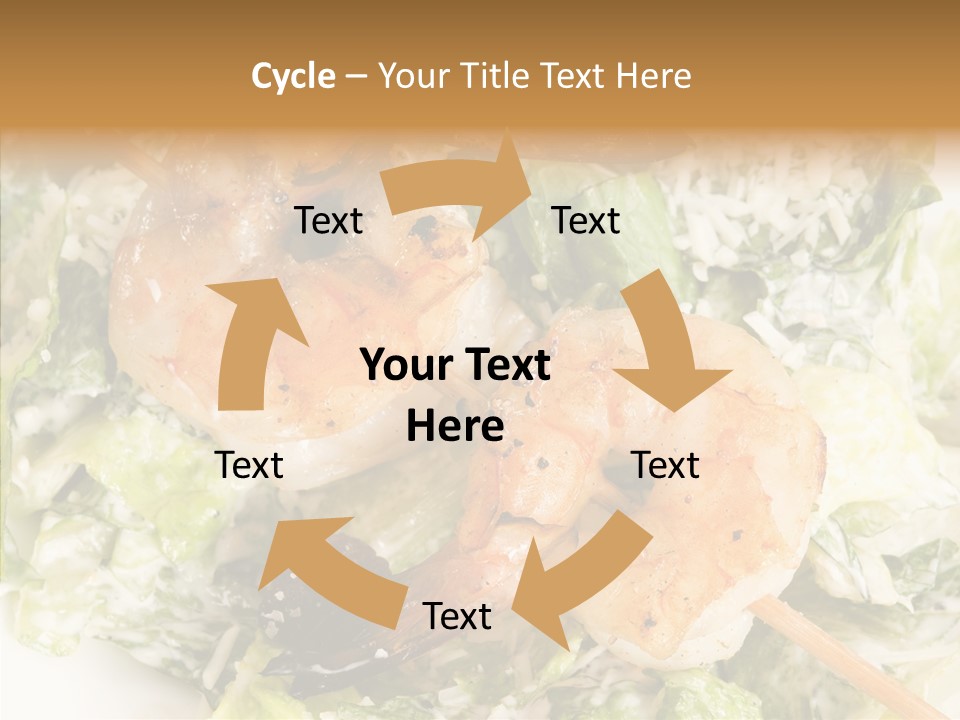 Caesar Cooking Lunch PowerPoint Template