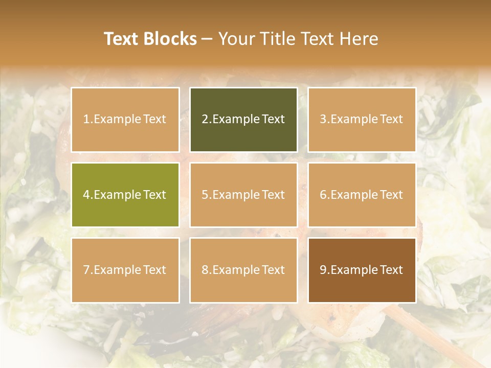 Caesar Cooking Lunch PowerPoint Template