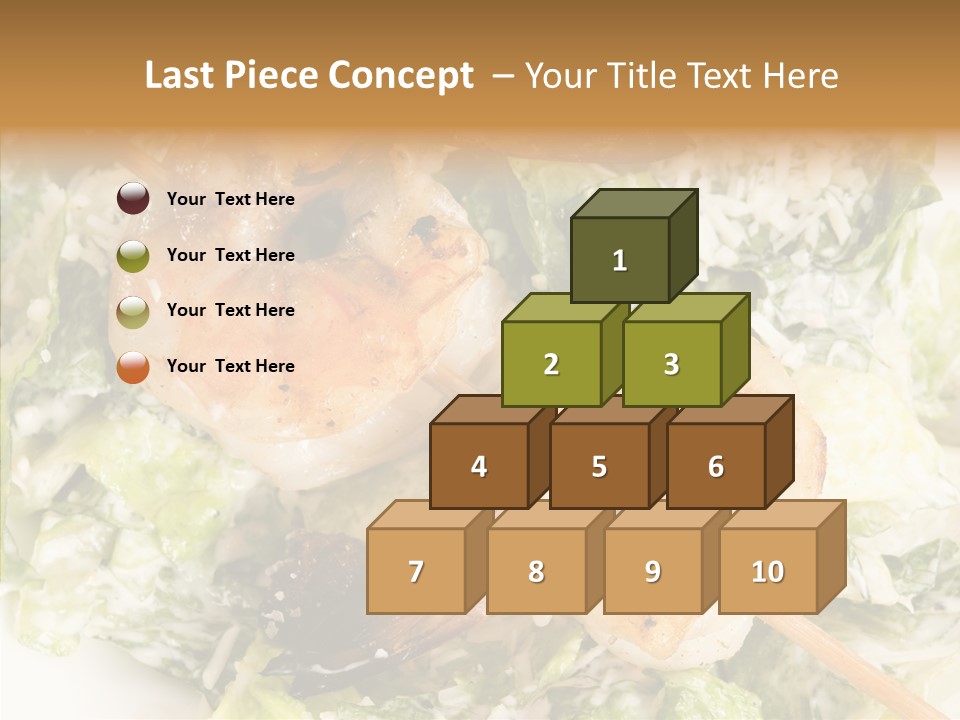 Caesar Cooking Lunch PowerPoint Template