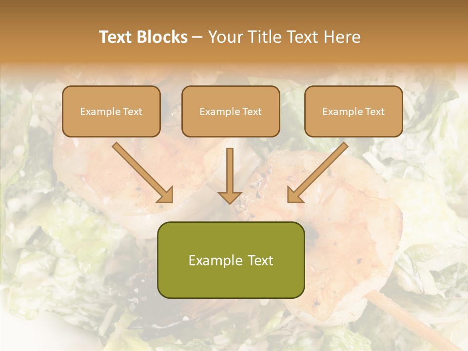 Caesar Cooking Lunch PowerPoint Template