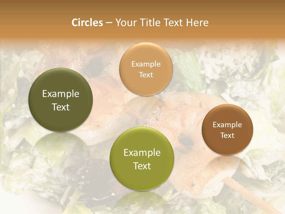 Caesar Cooking Lunch PowerPoint Template