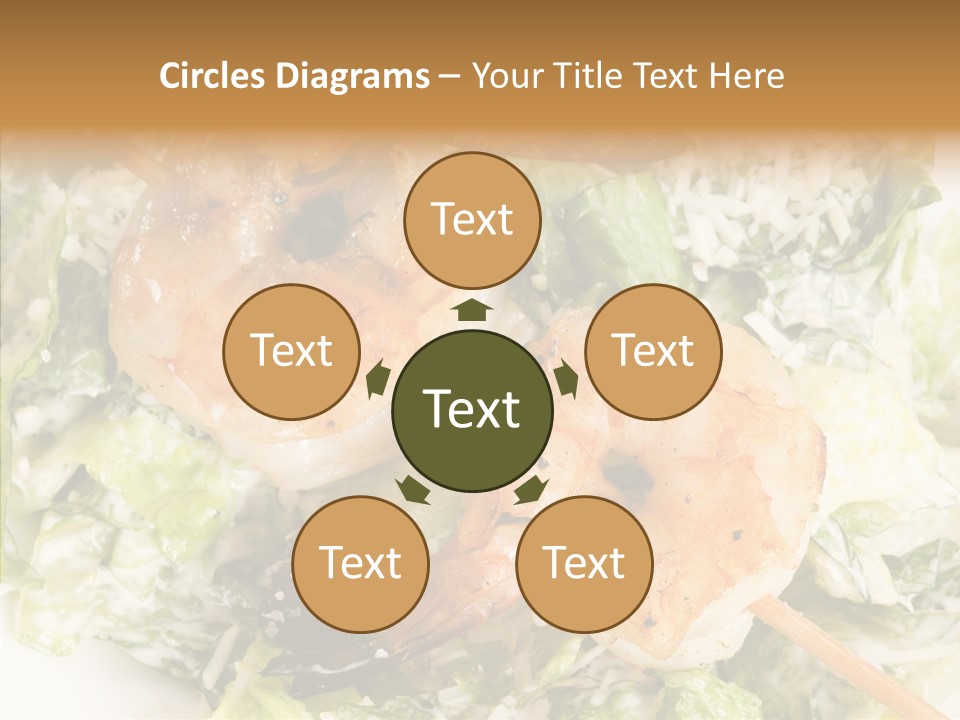 Caesar Cooking Lunch PowerPoint Template