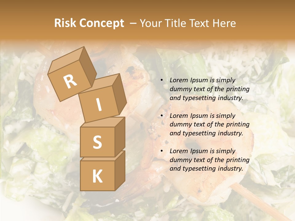 Caesar Cooking Lunch PowerPoint Template