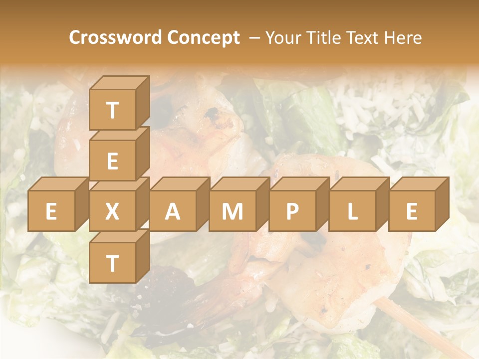 Caesar Cooking Lunch PowerPoint Template