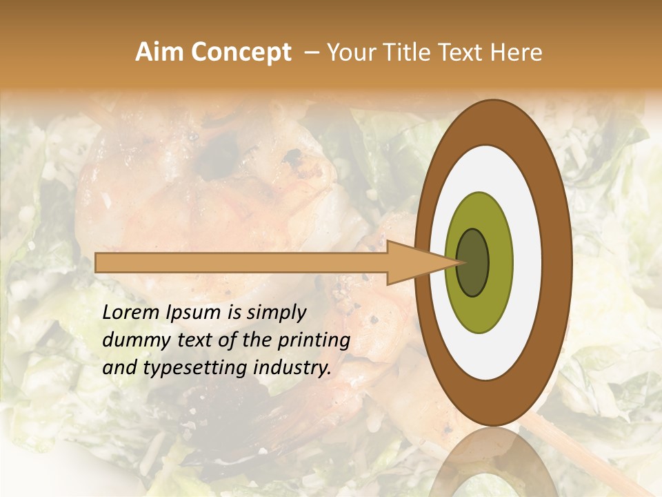 Caesar Cooking Lunch PowerPoint Template