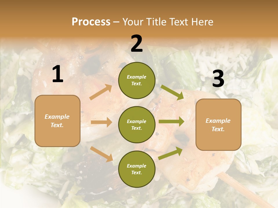 Caesar Cooking Lunch PowerPoint Template