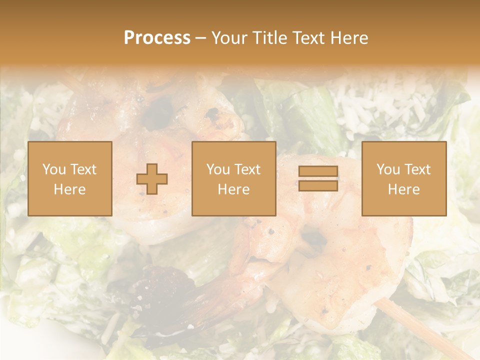 Caesar Cooking Lunch PowerPoint Template