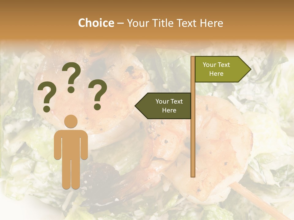 Caesar Cooking Lunch PowerPoint Template