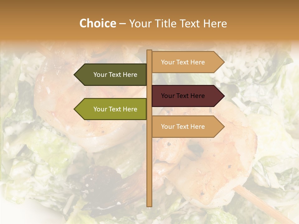 Caesar Cooking Lunch PowerPoint Template