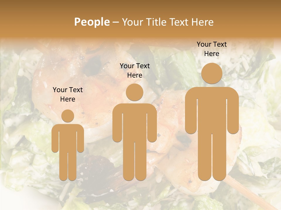 Caesar Cooking Lunch PowerPoint Template