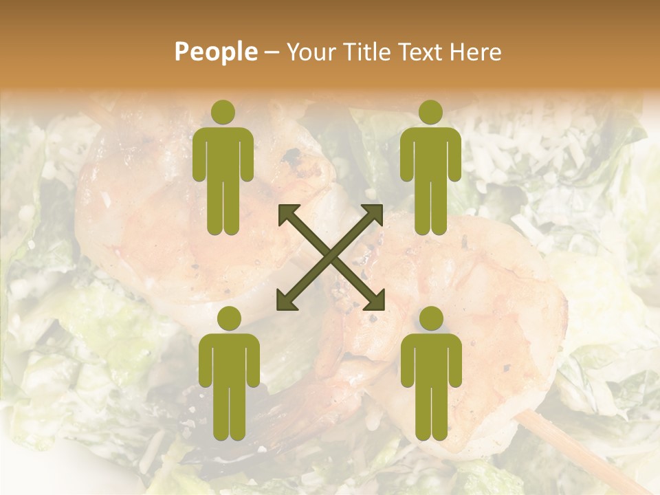 Caesar Cooking Lunch PowerPoint Template