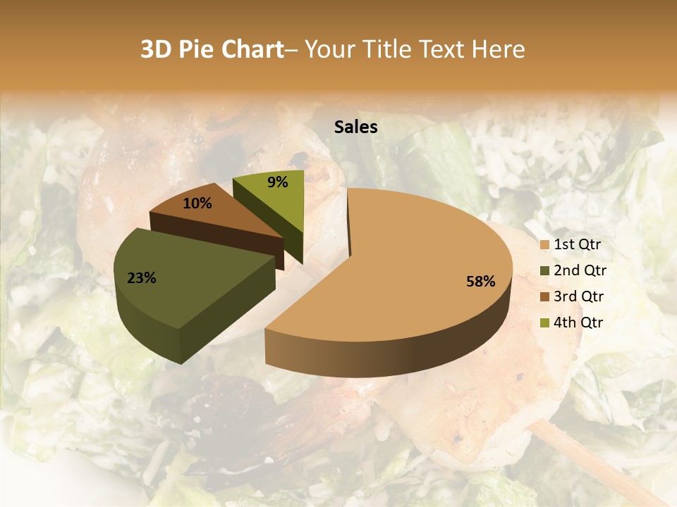 Caesar Cooking Lunch PowerPoint Template