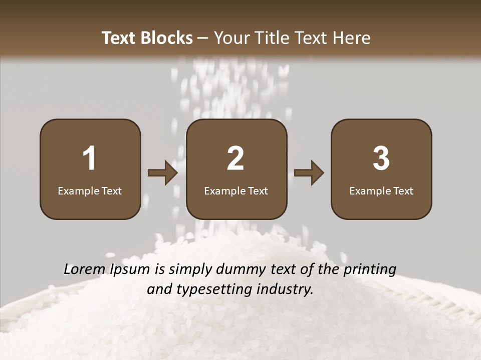 Box Rice Asian PowerPoint Template