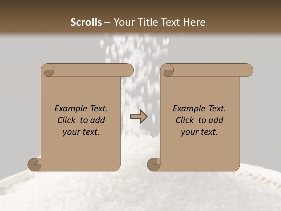 Box Rice Asian PowerPoint Template