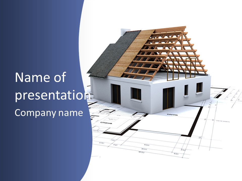 Estate Residential House PowerPoint Template