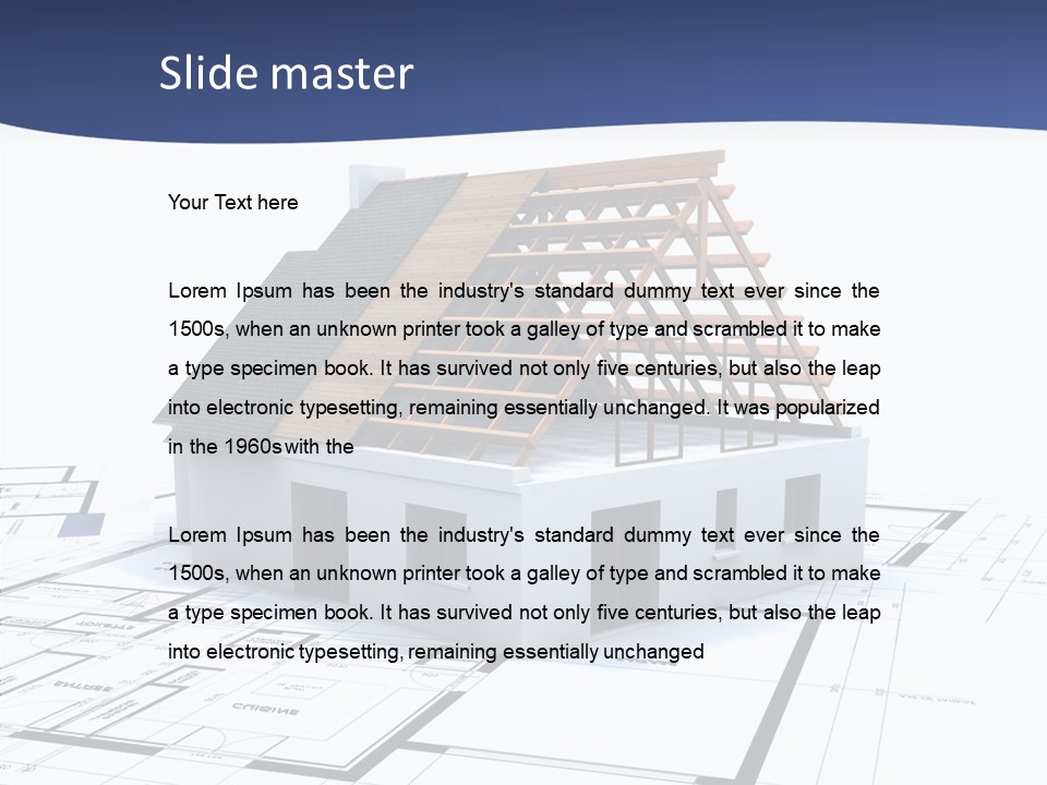 Estate Residential House PowerPoint Template