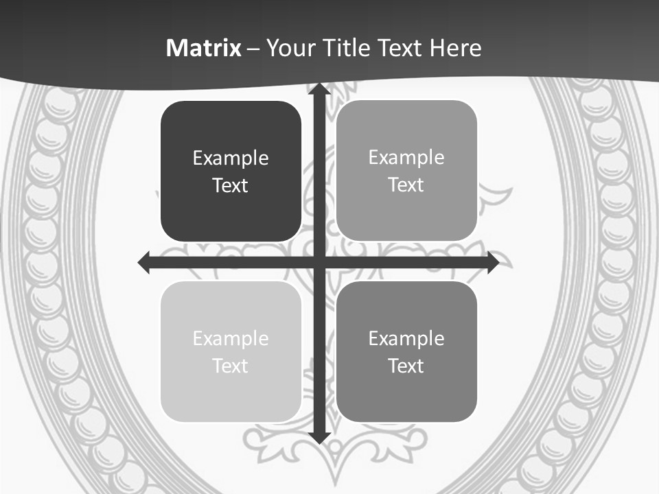 Elegance Vector Illustration PowerPoint Template