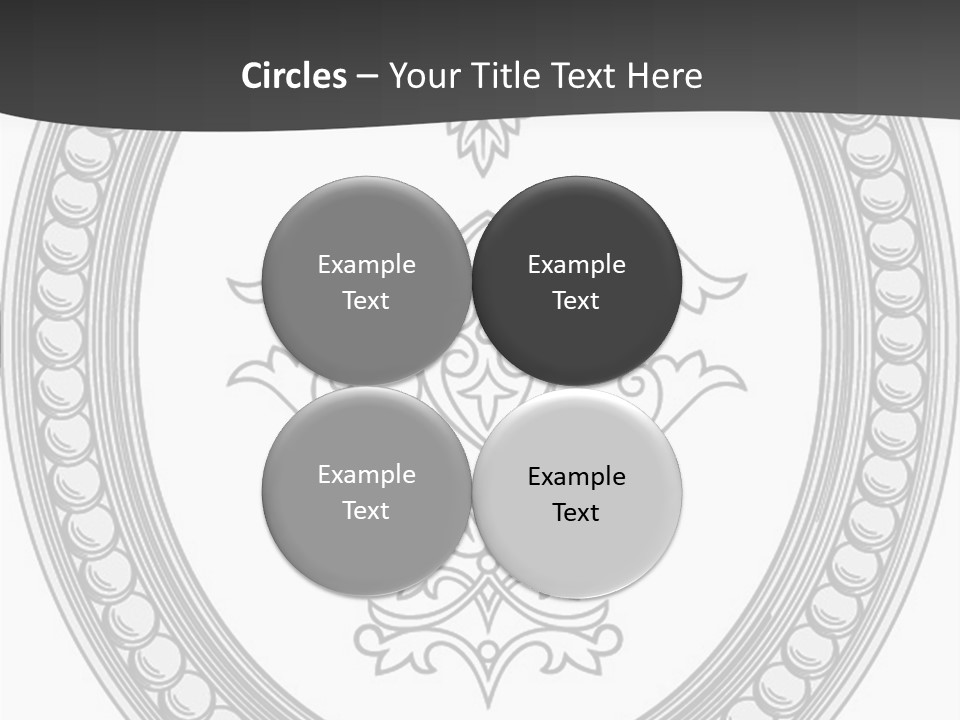 Elegance Vector Illustration PowerPoint Template