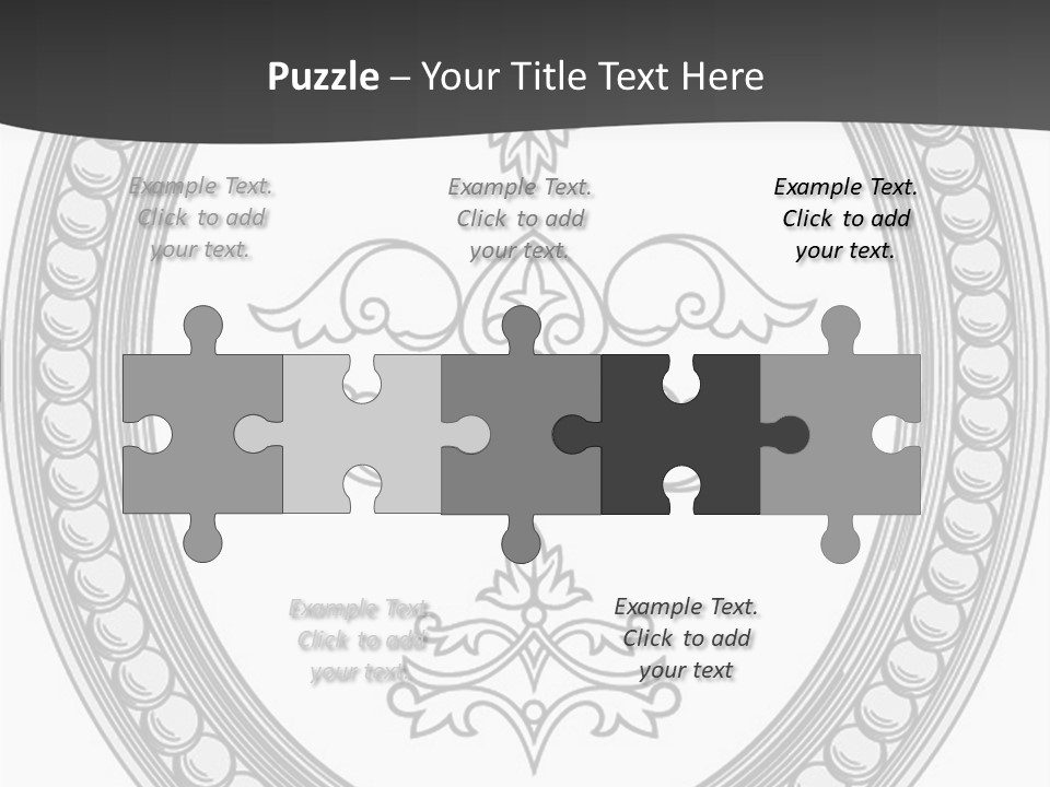 Elegance Vector Illustration PowerPoint Template