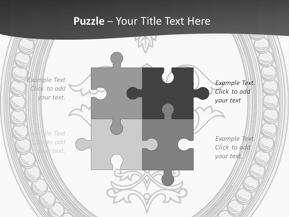 Elegance Vector Illustration PowerPoint Template