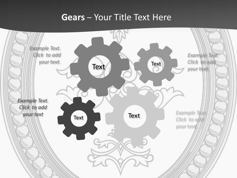 Elegance Vector Illustration PowerPoint Template