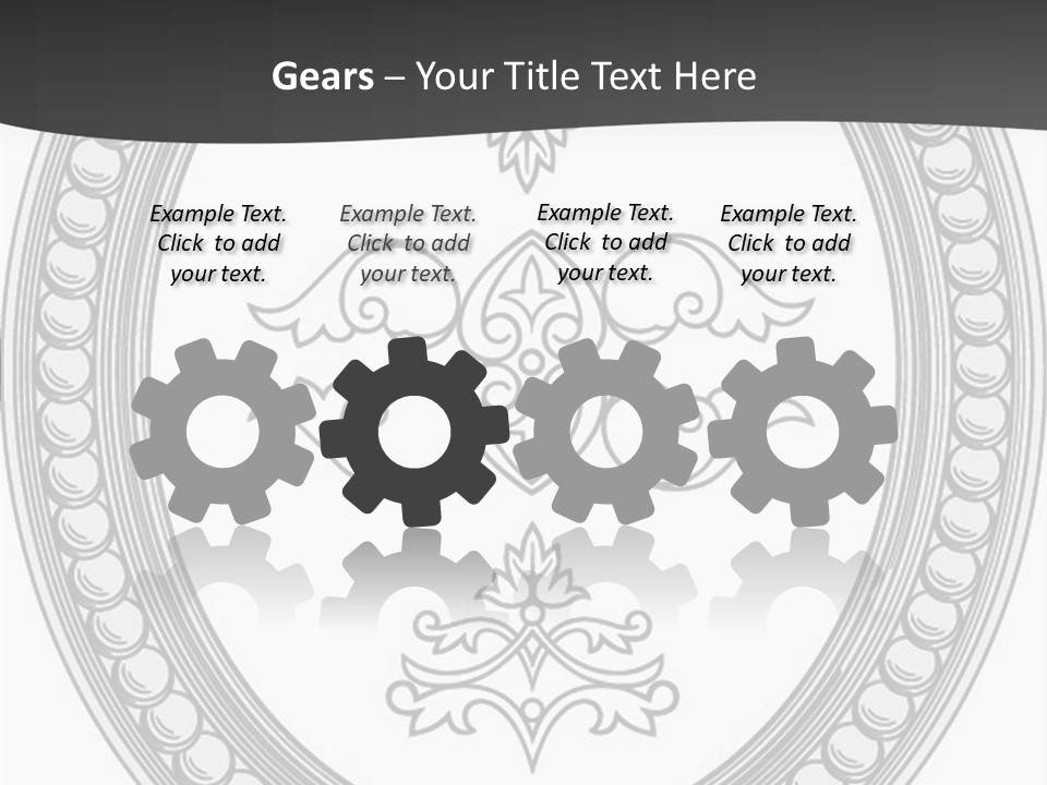 Elegance Vector Illustration PowerPoint Template