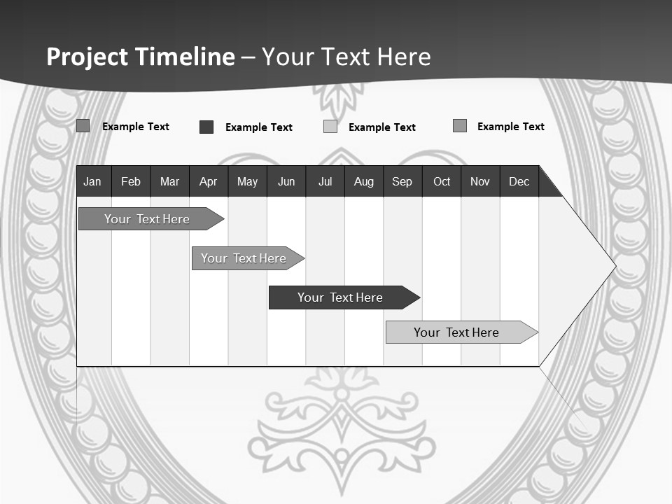 Elegance Vector Illustration PowerPoint Template
