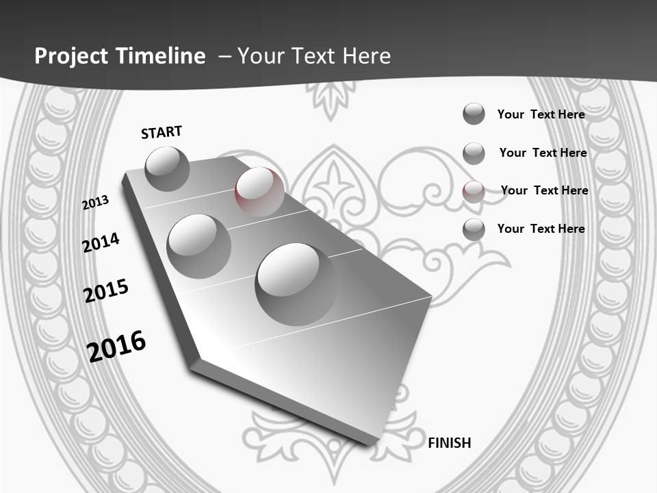 Elegance Vector Illustration PowerPoint Template