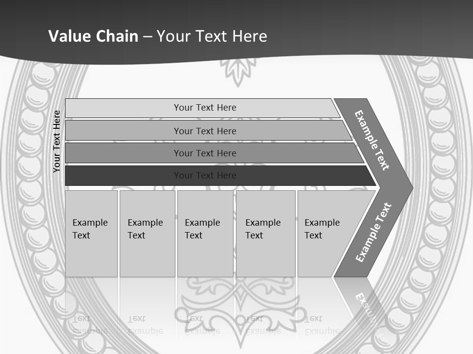 Elegance Vector Illustration PowerPoint Template